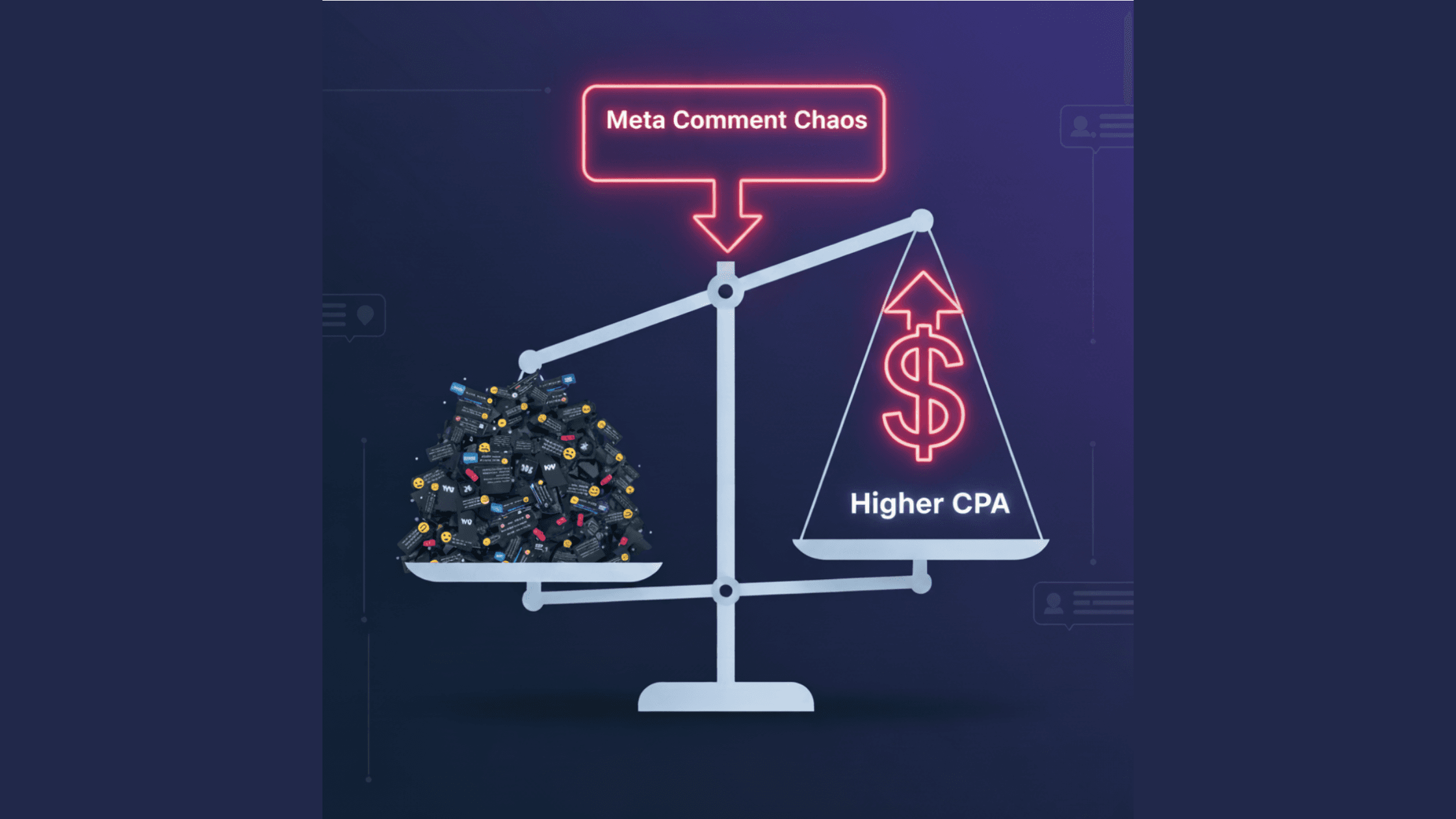 The Hidden Algorithmic Tax: How Comment Chaos Impacts Your Ad Quality Ranking
