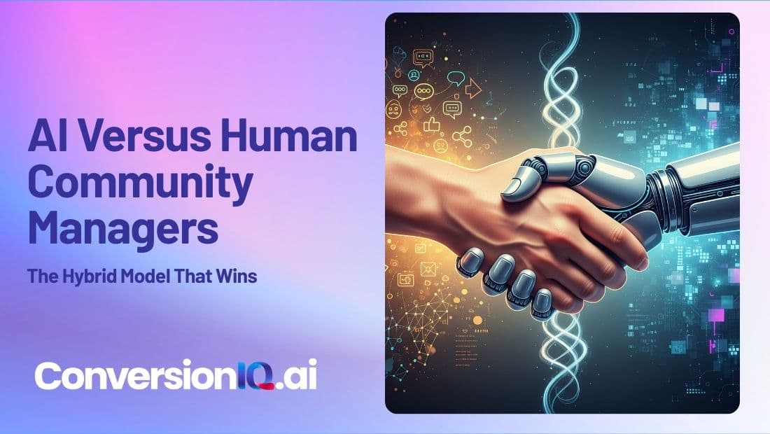 AI Versus Human Community Managers